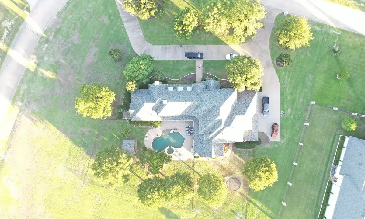 New shingle roof installation on a home in Kearney